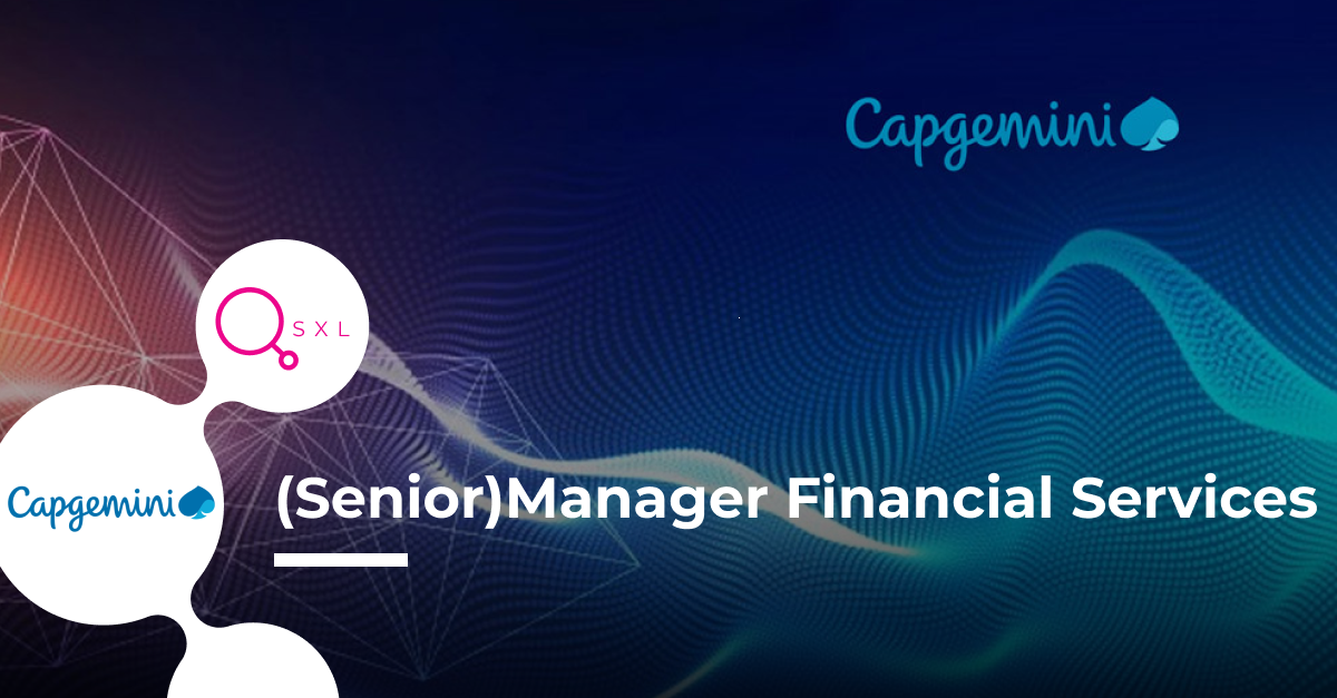 Capgemini - Capgemini (Senior) Manager Financial Services NL Image