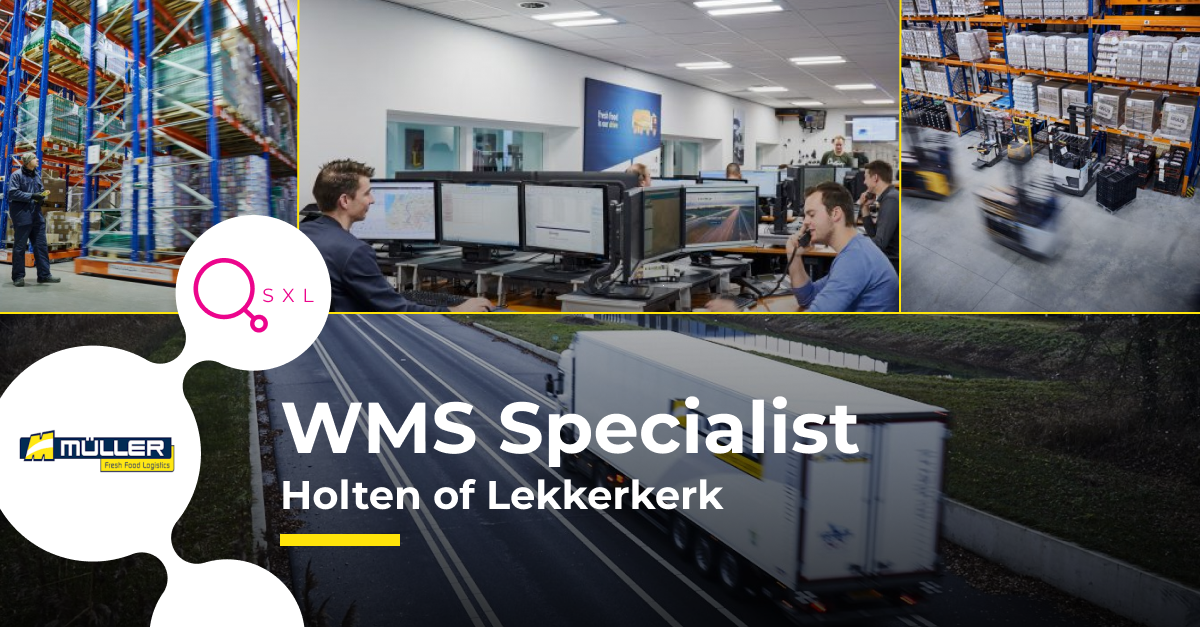 WMS Specialist at Muller Fresh Food Logistics Job Page by QSXL